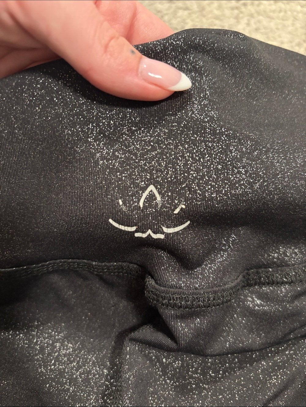 Beyond Yoga Black Shimmer Leggings - Picture 6 of 7